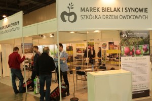 Szk&oacute;łka drzew owocowych - Marek Bielak i Synowie podczas ubiegłorocznej edycji targ&oacute;w MTAS / FruitPRO