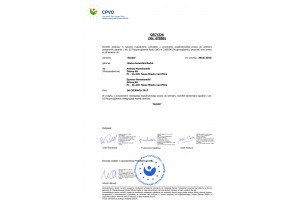  Decyzja CPVO dla odmiany SANDER